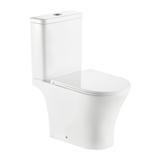 Europe UK Russia Popular Two-Piece Round Bowl WC bathroom Toilet ORTONBATH™ Dual-Flush 3/5L PER FLUSH
