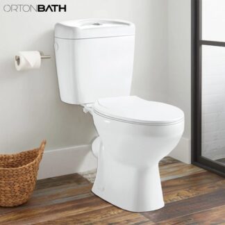Hot Selling Traditional SMALL TANK  Two-Piece Rimless Toilet ORTONBATH™ Dual-Flush 4/6L PER FLUSH  OTM08D