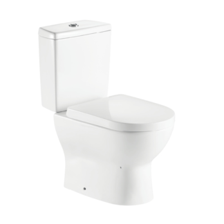 Europe Middle East Classic Two-Piece WC Toilet ORTONBATH™ Dual-Flush 3/6L PER FLUSH  S TRAP 250mm and P trap 180mm
