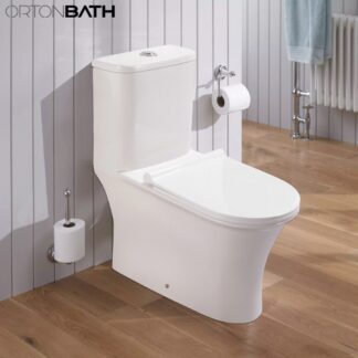 High Efficiency  New Design One-Piece Elongated Toilet ORTONBATH™ Dual-Flush 3.3/4.8L PER FLUSH