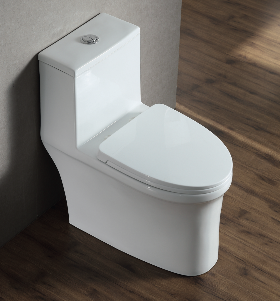Latin America WC Bathroom Inodoro banos sanitario One-Piece Elongated  Toilet ORTONBATH™ Dual-Flush 3.3/4.8L PER FLUSH OTM001 - Orton Baths