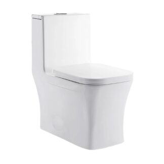 Latin America WC Bathroom Inodoro banos sanitario One-Piece Elongated Toilet ORTONBATH™ Dual-Flush 4/6L PER FLUSH  OTOPZ006