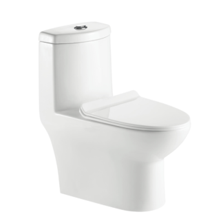 Latin America WC Bathroom Inodoro banos sanitario One-Piece Elongated Toilet ORTONBATH™ Dual-Flush 3.3/4.8L PER FLUSH OTM2074