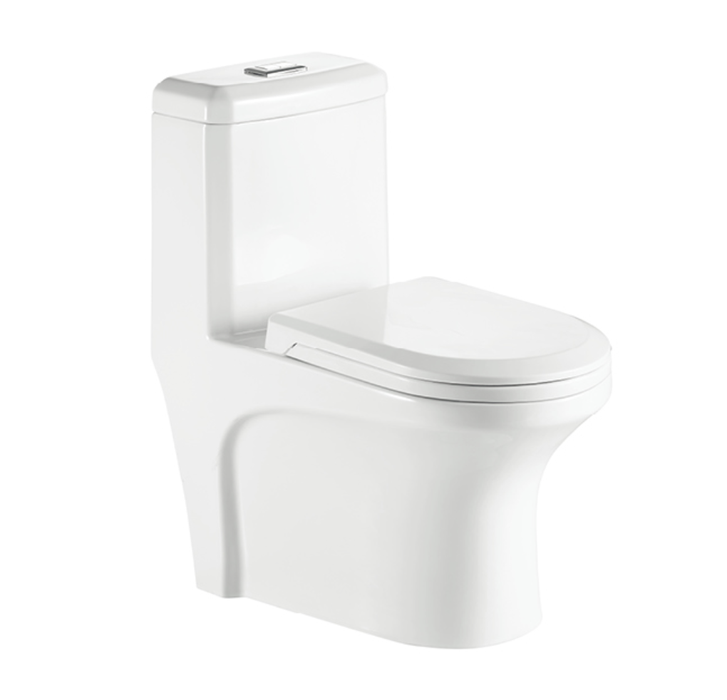 Latin America WC Bathroom Inodoro banos sanitario One-Piece Elongated  Toilet ORTONBATH™ Dual-Flush 3.3/4.8L PER FLUSH OTM2055 - Orton Baths