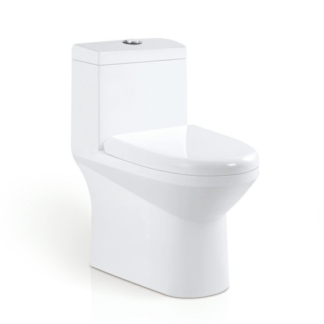 Latin America WC Bathroom Inodoro banos sanitario One-Piece Elongated Toilet ORTONBATH™ Dual-Flush 3.3/4.8L PER FLUSH OTOPZ004
