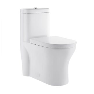 Latin America WC Bathroom Inodoro banos sanitario One-Piece Elongated Toilet ORTONBATH™ Dual-Flush 3.3/4.8L PER FLUSH OTOPZ003