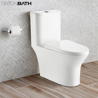 Latin America WC Bathroom Inodoro banos sanitario One-Piece Elongated Toilet ORTONBATH™ Dual-Flush 3.3/4.8L PER FLUSH OTM8169