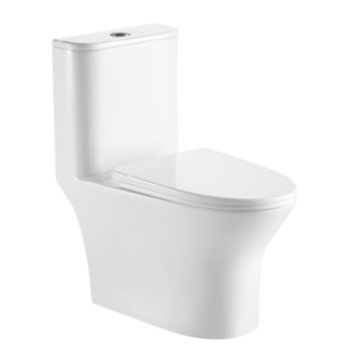 Latin America WC Bathroom Inodoro banos sanitario One-Piece Elongated Toilet ORTONBATH™ Dual-Flush 3.3/4.8L PER FLUSH OTM8169