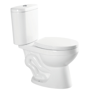 Two-Piece Round Bowl Siphonic Latin America Toilet ORTONBATH™ Dual-Flush 4/6L PER FLUSH