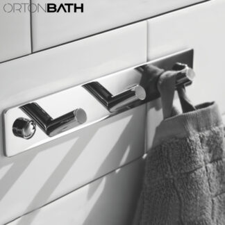 ORTONBATH™ Brass 9 - Piece Bathroom Hardware Bathroom Accessories Set   OTFM7000F