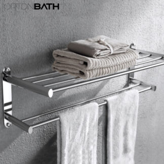 ORTONBATH™ Brass 9 - Piece Bathroom Hardware Bathroom Accessories Set   OTFM5100