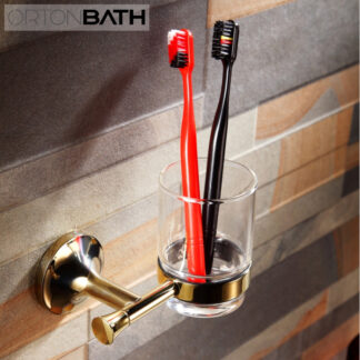 ORTONBATH™ Brass 9 - Piece Bathroom Hardware Bathroom Accessories Set   OTFM5200