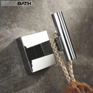 ORTONBATH™ Brass 9 - Piece Bathroom Hardware Bathroom Accessories Set   OTFM6100