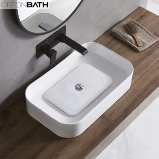 ORTONBATH™ Bathroom Europe Oval Ceramic Art designer wash basin hand basin porcelain sink