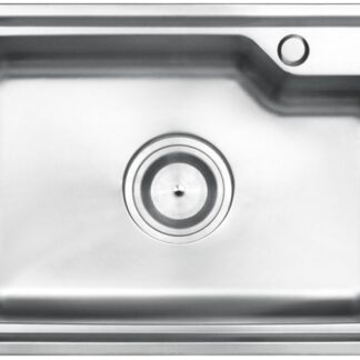 ORTONBATH™ Stainless Steel 16 Gauge Kitchen Sink Handmade 16-inch Undermount Single Bowl OTA6243
