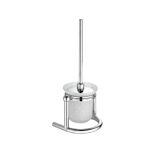 ORTONBATH™ Stainless Steel 14.75in. H Free Standing Toilet Brush and Holder OTBH403