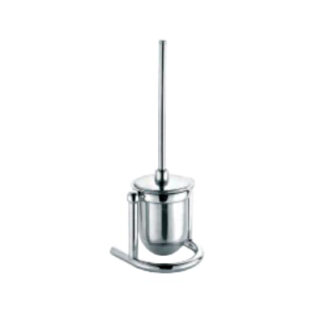 ORTONBATH™ Stainless Steel 14.75in. H Free Standing Toilet Brush and Holder OTBH403A