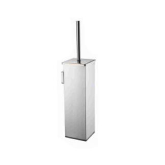 ORTONBATH™ Stainless Steel 14.75in. H Free Standing Toilet Brush and Holder OTBH489
