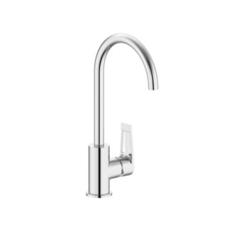 ORTONBATH™ Bathroom Sink Faucets One Hole Deck Mount Lavatory Mixer Tap Brass, Chrome Bathtub Faucet, Kitchen Faucet, Mixer Shower Set OTS2038