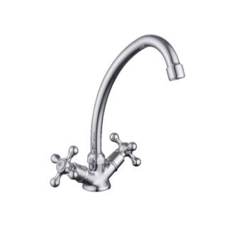 ORTONBATH™ Bathroom Sink Faucets One Hole Deck Mount Lavatory Mixer Tap Brass, Chrome Bathtub Faucet, Kitchen Faucet, Mixer Shower Set OTS2900X