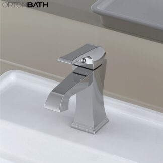 ORTONBATH™ Bathroom Sink Faucets One Hole Deck Mount Lavatory Mixer Tap Brass, Chrome Bathtub Faucet, Kitchen Faucet, Mixer Shower Set      OTS9189