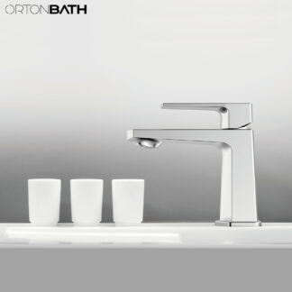 ORTONBATH™ Bathroom Sink Faucets One Hole Deck Mount Lavatory Mixer Tap Brass, Chrome Bathtub Faucet, Kitchen Faucet, Mixer Shower Set OTS9211