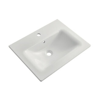 ORTONBATH™ Cheap Bathroom Cabinet Single bowl Small Bathroom Resin Gel coat Artificial Stone Hand Vanity Wash Basin