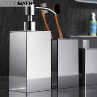 ORTONBATH™ Brass 9 - Piece Bathroom Hardware Bathroom Accessories Set   OTFM6500A