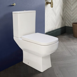Two-Piece Europe Spain Ghana Africa Middle East WC RIMLESS Toilet ORTONBATH™ Dual-Flush 3/6L PER FLUSH