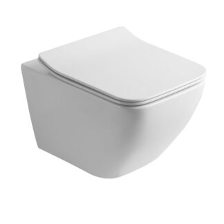 2022 New Design Rectangular Wall Hung ORTONBATH™ WC Toilet Bowl OTO13E RIMLESS