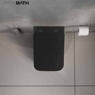 2022 New Design Rectangular RIMLESS Wall Hung ORTONBATH™ WC Toilet Bowl OTH2614E