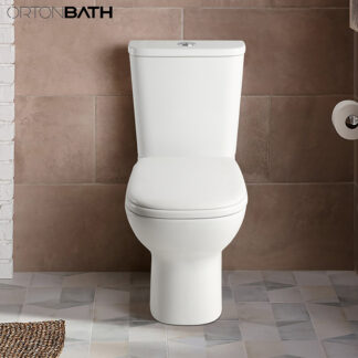 ORTONBATH™ RECTANGLE BOWL Two-Piece Wash Down Square Bowl Toilet FOR ARGENTINA WITH Dual-Flush 3/6L PER FLUSH WITH P TRAP S TRAP OTA001