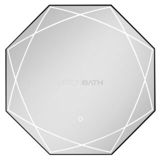 ORTONBATH™  oval LED Bathroom Mirror, Wall-Mounted, 3-Color Dimmable, IP54 Waterproof, Smart Touch, Anti-Fog Vanity Makeup OTL0636