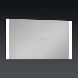 ORTONBATH™  LED Bathroom Mirror, 24x32 Inch Gradient Front and Backlit LED Mirror for Bathroom, 3 Colors Dimmable CRI>90 Double Lights, IP54 Enhanced Anti-Fog, Hanging Plates Wall Mount Lighted Mirror OTL0617