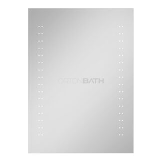 ORTONBATH™ LED Bathroom Mirror 40 x 32 inch, Anti Fog, Dimmable, 3 Color Lights Bathroom Mirror, Waterproof Led Vanity Mirrors, Horizontal/Vertical OTL0626