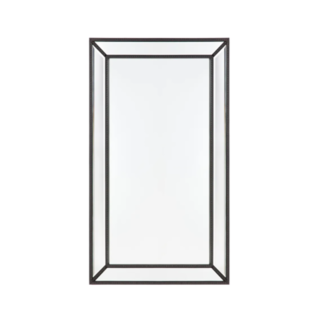 ORTONBATH™ 24“x36” Bathroom Mirror Rectangular Wall Mirror Metal Frame Hanging Mirrors Horizontal or Vertical Hangs Simplicity Decor for Bedroom Living Room Bathroom Entryway, Black/GOLD /SILVER OTML1005