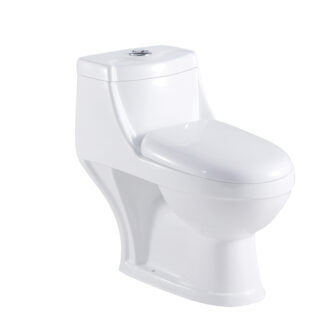ORTONBATH™ Saudi arabia saso one piece WC Bathroom Water Closet One-Piece Elongated Toilet Dual-Flush 3/6L PER FLUSH OTA1252