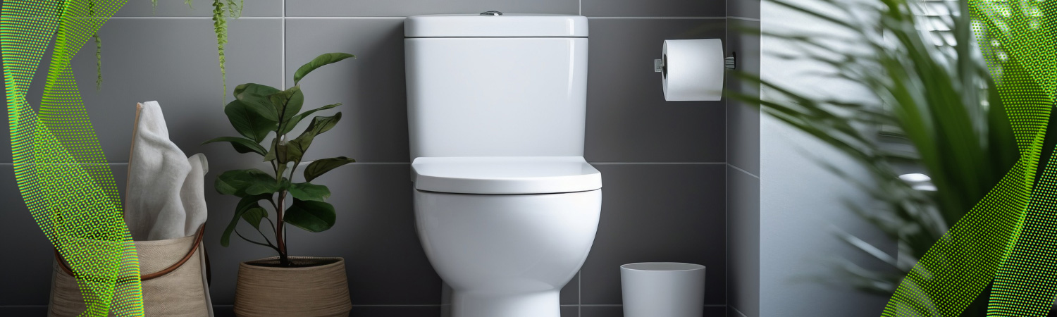 Two-Piece Toilet Resistant