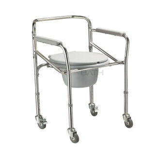 ORTONBATH™ Shower Chair Tool-Free Assembly Adjustable Shower Chair Spa Bathtub Seat Bench with Removable Back OTHDC001