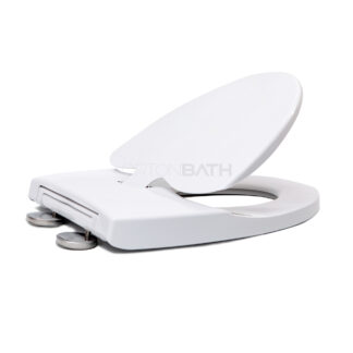 ORTONBATH™  Elongated Toilet Seat with Quietly Close and Quick Release Hinges, Easy to Install also Easy to Clean OTLP206