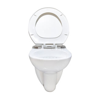 ORTONBATH™  EAST EUROPEAN CHEAP ROUND CLASSIC WALL HUNG TOILET WITH PP/ UF SOFT CLOSE TOILET SEAT COVER OTM05