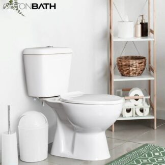 ORTONBATH™ CHEAP European standards floor mounted dual flush CE CERTIFIED P-trap two piece toilet OTM06C