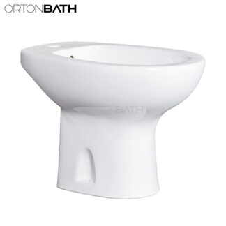 ORTONBATH™ PORCELIAN Bathroom WC White Ceramic Bidet S-trap Floor Mount Sanitary Ware CERAMIC Toilet Bidet OTM06CE