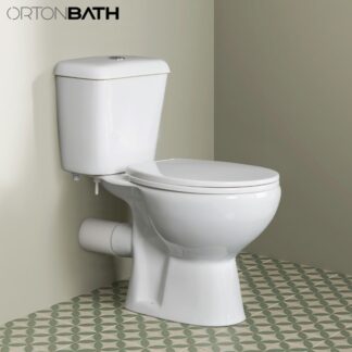 ORTONBATH™ CHEAP European standards floor mounted dual flush CE CERTIFIED P-trap two piece toilet OTM06C/D